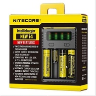 Nitecore i4 Battery Charger 100% Authentic by Nitecore- 4 Slot Charger