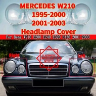 MERCEDES W210 E200 E240 E320 E430 01 03 HEADLAMP COVER HEADLIGHT COVER HEADLAMP LENS / W210 1995-200