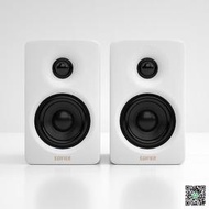 【現貨 免運 可開發票】漫步者N300發燒級電腦音響臺式家用有線桌面高音質藍 木質音箱