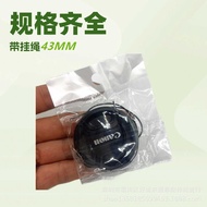 43 with Word Camera Lens Cap 43MM4952555867727782MM Middle Pinch Strap Anti-Lost Rope Cover