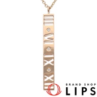 สร้อยคอ Tiffany & Co. รุ่น Atlas Bar ประดับเพชร 3 เม็ด รหัส 30480538 (ขนาดหัวสร้อยโดยประมาณ: 3.0 x 0