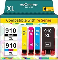 910XL Ink Cartridges Combo Pack Replacement for HP 910XL 910 XL Ink Cartridges Black Color for HP910