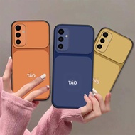 Samsung A14 4G / A24 / A34 5G / A54 5G case with fashionable print and luxurious apple back cover