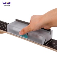 Simhoa 35 Degree Fret Bevel File Fret End Dressing File Fret Leveler Sanding Block