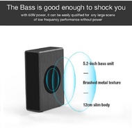 JY AUDIO S2 Subwoofer ขนาด 5.2 60W Wired Subwoofer for Home Theatre System Bass Woofer Speaker for Q