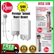 Rheem RTLE-33B | Prestige Instant Shower Heater New Arrival Free Delivery