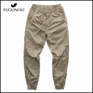 FUGUINIAO Mens Cargo Pants Elastic Multiple Pocket Male Trousers Outdoor Joggers Pant Tactical Pants Men
