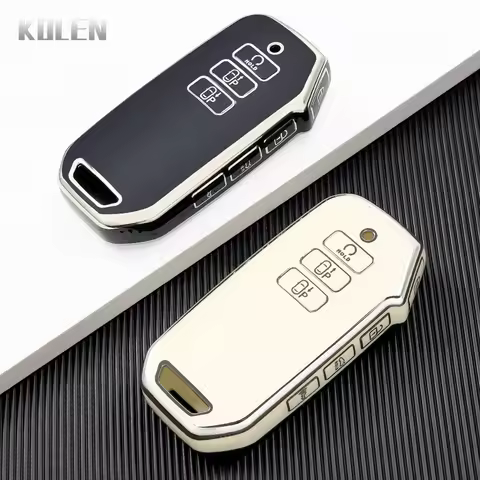 7 Buttons TPU Car Key Case Cover For KIA Sportage Niro Sorento MQ4 EV6 Seltos K5 K8 V6 GTLine 2021 2