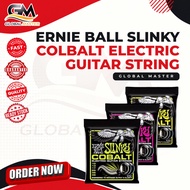 TALI GITAR ELEKTRIK ERNIE BALL COBALT SLINKY – MODEL 2723 / 2721 / 2727 ready stok