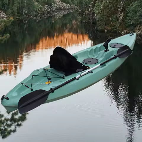 Touring 2 Person Fisher Sail Pedal Fishing Double Sea Kayak Sea Sit on Top Cheap Fishing Kayak Canoe