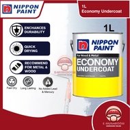 1L Nippon Paint Economy Undercoat White Colour For Interior & Exterior Wood And Metal Surface Finish