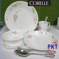 CORELLE COUNTRY ROSE 20PC  DINNER SET WITH MUG RS    //  SET MAKAN CORELLE 20PC DENGAN MUG CORELLE K