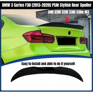 BMW 3 Series F30 (2013-2020) PSM Stylish Car Rear Spoiler 318i 320i 328i 330i 330e M3 Car Accessorie