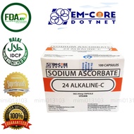 100% Authentic Sodium Ascorbate 24 Alkaline-C
