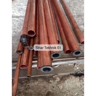 Pure Copper Pipe Diameter Od 15mm x H 1mm x 1000mm