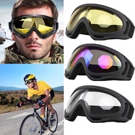 【Bestmix】COD แว่นกันลม แว่นสกี แว่นมอเตอร์ไซค์ แว่นจักรยาน ป้องกันรังสียูวี แว่นตากันฝุ่น แว่นตาขับรถวิบาก