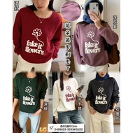 33333 Flower English Character Bristle T Matching Simple Lines To Add Literary Scent