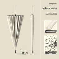 24 xương dài ô Windproof mạnh mẽ sang trọng lớn Ô đi mưa không thấm nước golf lớn ô nam nữ