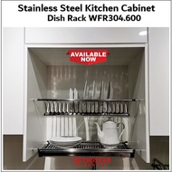 Stainless Steel Kitchen Cabinet Dish Rack WFR304-600mm