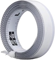 Chiffonade 6FT 72Inch Self-Adhesive Measuring Tape - Left to Right Reading Carbon Steel Ruler with 0