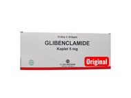 Glibenclamide Kapsul 5 mg Asli 10 Strip 10 Kapsul