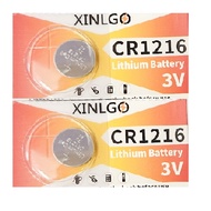 [SG] [2 Pieces] XINLGO CR1216 Lithium Cell Button Battery