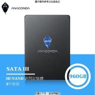 巨蟒 ANACOMDA巨蟒 QS 960GB SSD ANACOMDA巨蟒 QS 9 [全新免運][編號 W56080]