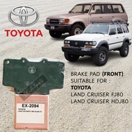PAD BRAKE DEPAN TOYOTA LAND CRUISER FJ80 HDJ80