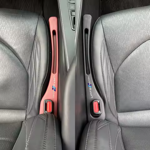 1pair Car Seat Gaps Storage Box Leak-proof Slot Filler Strip For BMW 1 3 5 Series G30 G20 F40 X1 X3 