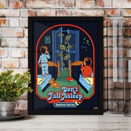 Steven Rhodes - Don't Fall Asleep Art Decor Poster