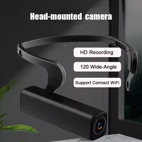 Vandlion A33H First View Camera Head-Mounted Video Recorder WiFi Remote Control APP Wireless Camcord