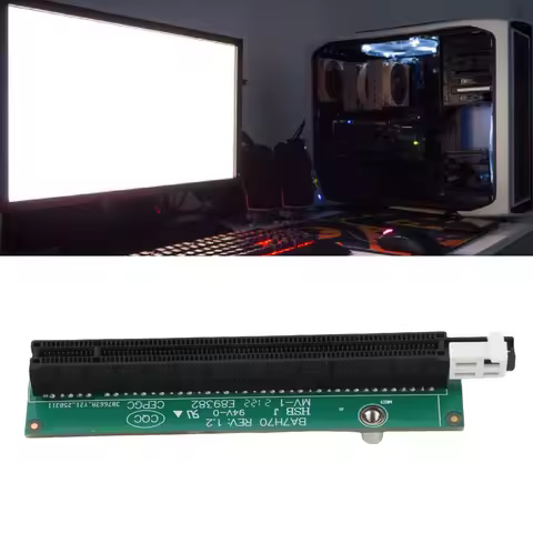 01AJ940 PCI E Riser Card Plug and Play PCB and Iron Replacement Stable Transferable PCI E Graphic Ca