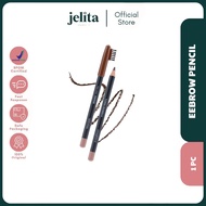 WARDAH Jelita Cosmetic - EyeXpert Eyebrow Pencil Ash Brown | Brown Brown