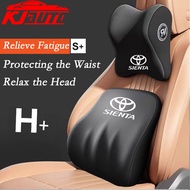 Toyota Sienta Car Headrest Car Lumbar Support Model High-Quality Memory Cotton Material Neck Pillow 