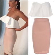 OFF SHOULDER Dress (2 piece)