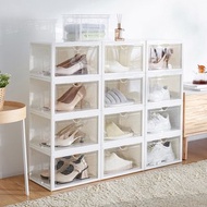 日本天馬 PROfix 層疊式多向三開門鞋盒-3入