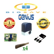 GENIUS FALCON GCSL-FALCON20M -KIT  AC SLIDING AUTOGATE MOTOR HEAVY DUTY MAX 2000KG (MADE IN ITALY)