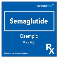 Rx: Ozempic 0.25mg Solution For Injection / Pen