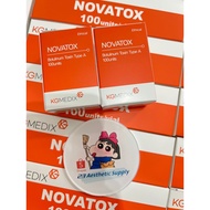 KOREA韩国🇰🇷 NOVATOX 100u /橘肉100u botox 1BOX ready stock