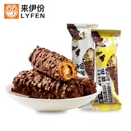Laiyifen X-5 Peanut Chocolate Bar 230g Imported Banana Flavor Chocolate Products Snacks Snacks Snack