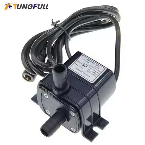 Solar Brushless Water Pump Waterproof Mini Submersible Silent Fish Tank Pump 4.8W DC 12V 240L/H Lift