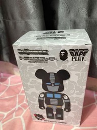 Transformers Bearbrick BAPE 200% Black Version Exclusive Official Reveal