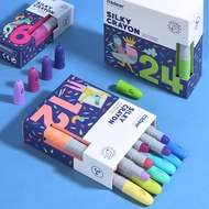 Mideer Silky Professional Crayon Crayons Washable Silky Crayon 3/6/12/24/36 Colours