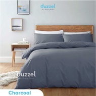 DUZZEL - BASIC PLAIN BEDSHEET EMBOSSED/ KING SIZE 180X200 QUEEN/ 160X200 HEIGHT 20CM