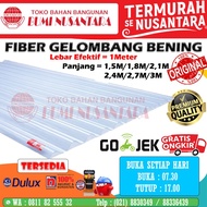 ATAP ASBES FIBER BENING MACAM UKURAN TRANSPARAN PIBER GELOMBANG KECIL