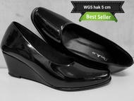 sepatu wedges persit/ sepatu pentopel persit/ sepatu kantor persit/sepatu psk persit/ sepatu seragam persit/ sepatu exclusive persit