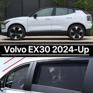 Magnetic For Volvo EX30 2024-UP Car Sunshade Car Sun Shade UV Protection Car Curtains Car Accessorie