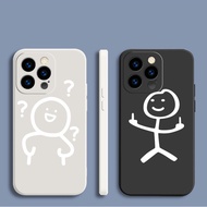 Case OPPO reno 11 10 6 7 8 9 PRO 6Z 7Z 8Z 7SE 8T 5G reno6Z reno7Z reno8Z reno10 reno11 5G T109TB Despise the stickman fall resistant soft Cover phone Casing