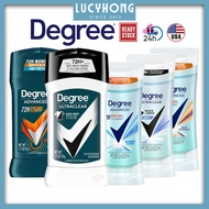 Degree Deodorant Antiperspirant for Men Women, Sweat & Odor Protection, UltraClear, Sport, Odor Prot