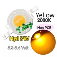 Mata Led Hpl 3W Cool White - Kuning 2000K